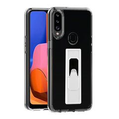 TPU Bumper Shockproof Case With Embedded Coil SAMSUNG GALAXY A20S In Blue - Crystal Clear & Reliable | CELL DEMAND Official