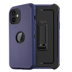 IPHONE 12 MINI Compatible Multilayer Full Protection with Built-In Screen Protector CaseAPPLE IPHONE 12 MINI In Navy - Heavy Duty Protection by CELL DEMAND