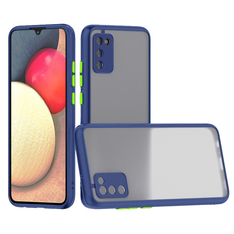 Camera Protection Translucent Case For Samsung Galaxy A20S /M02S In Navy - Ultra-Slim & Reliable | CELL DEMAND Official