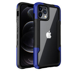 iPhone 12 Compatible Shockproof Excellent Grip with Silky Feeling for Apple iPhone 12/Iphone 12 Pro In Blue - Durable Protection by CELL DEMAND