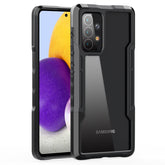 Shockproof Excellent Grip with Silky Feeling for Samsung Galaxy A72 5G In Black - Shockproof & Reliable | CELL DEMAND Official