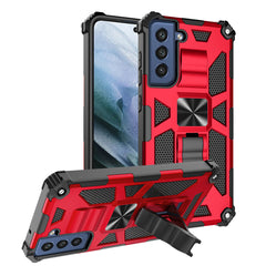 Built-in Kickstand TPU Case with Magnetic Mount for SAMSUNG GALAXY S22 in Red - Durable & Reliable | CELL DEMAND Official
