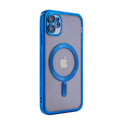 iPhone 11 Compatible Magnetic Wireless Charging TPU Bumper Case For iPhone 11 In Blue - Premium Protection by CELL DEMAND