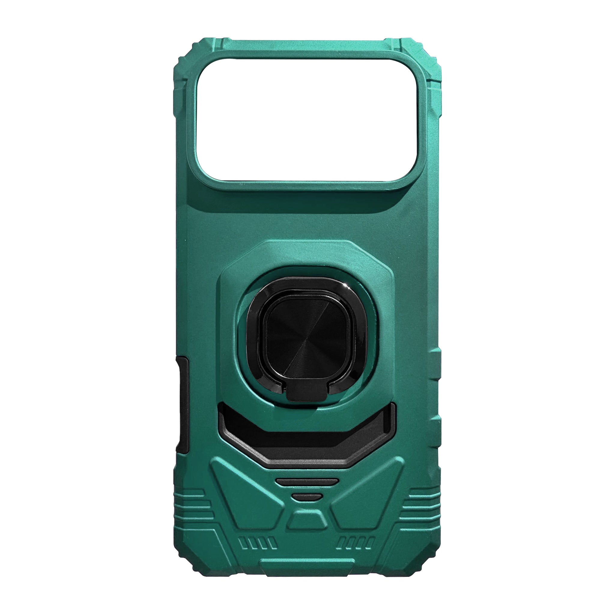 IPHONE 17 MAX Compatible Kickstand Ring Holder TPU Shockproof Case for IPHONE 17 MAX in Green - Ultra-Slim Protection by CELL DEMAND