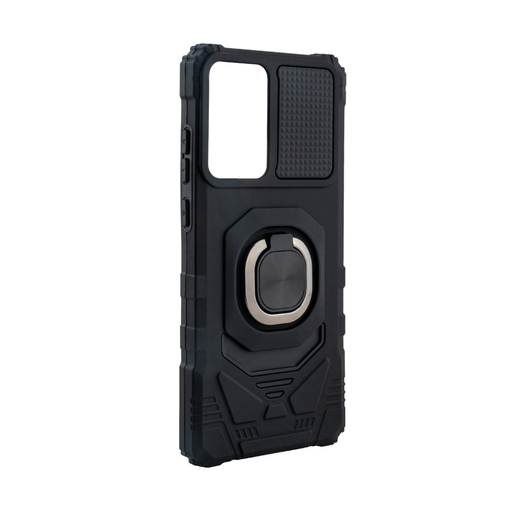 Kickstand Ring Holder TPU Shockproof Case for Motorola Moto G Stylus 5G (2024) in BK - Premium & Reliable | CELL DEMAND Official