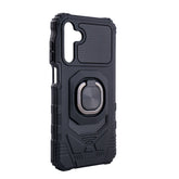 Kickstand Ring Holder TPU Shockproof Case for Samsung Galaxy A15 in Black - Durable & Reliable | CELL DEMAND Official