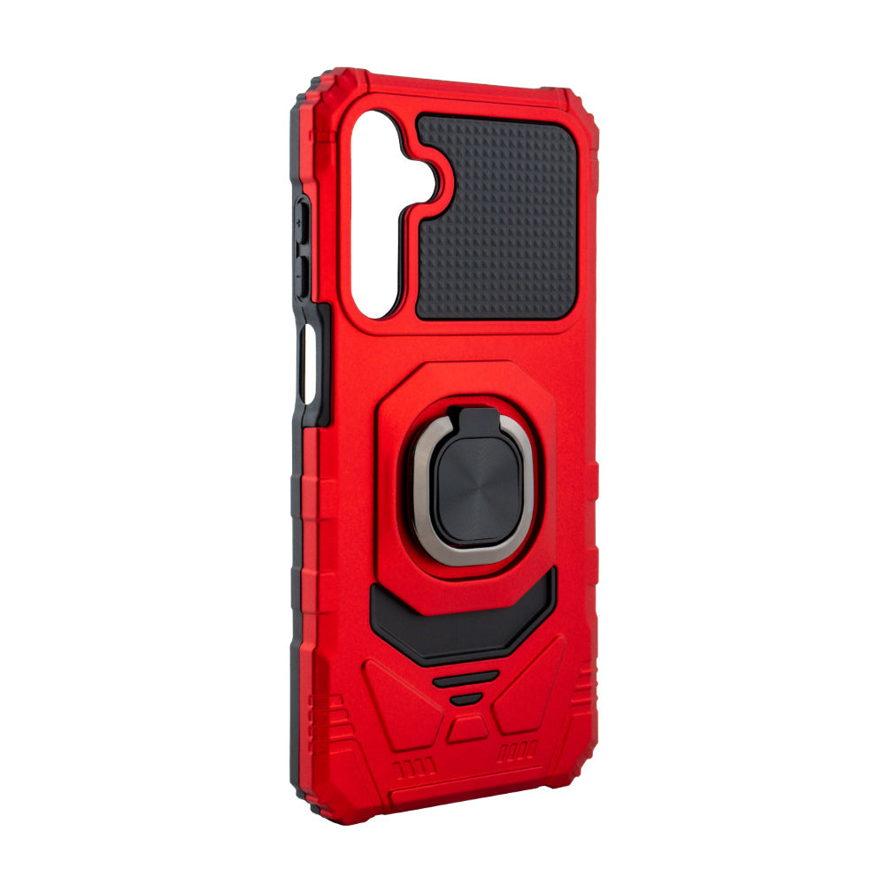 Kickstand Ring Holder TPU Shockproof Case for Samsung Galaxy A16 in RED - Shockproof & Reliable | CELL DEMAND Official