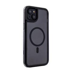 iPhone 15 Plus Compatible Heavy Duty 3-in-1 Hybrid Shockproof Anti-Fall Protective Magnetic Case for iPhone 15 Plus in Black - Shockproof Protection by CELL DEMAND