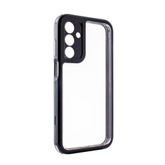Heavy Duty Transparent Shockproof Protection 3-in-1 Hybrid Protective Case For GALAXY A15 5G In Black - Premium & Reliable | CELL DEMAND Official