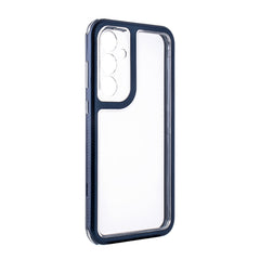 Heavy Duty Transparent Shockproof Protection 3-in-1 Hybrid Protective Case For GALAXY A55 5G In Blue - Heavy Duty & Reliable | CELL DEMAND Official