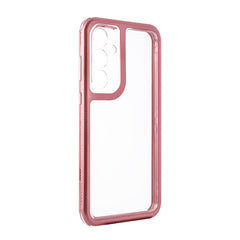 Heavy Duty Transparent Shockproof Protection 3-in-1 Hybrid Protective Case For GALAXY A55 5G In Pink - Durable & Reliable | CELL DEMAND Official