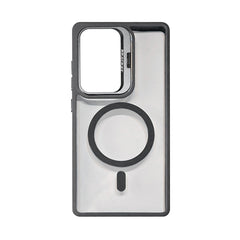 Magnetic Phone Case with Built-in Invisible Kickstand Compatible with Samsung Galaxy S25 ULTRA (PC70-SAMS25UGY) - Crystal Clear & Reliable | CELL DEMAND Official