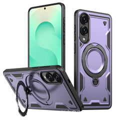 360¡ã Rotating Magnetic Versatile Stand Purple Compatible with iPhone Samsung Galaxy S25 EDGE - Shockproof & Reliable | CELL DEMAND Official