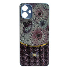 Sparkle Glitter Bling Phone Case in Purple With Colorful Cover For Galaxy A06 - Shockproof & Reliable | CELL DEMAND Official