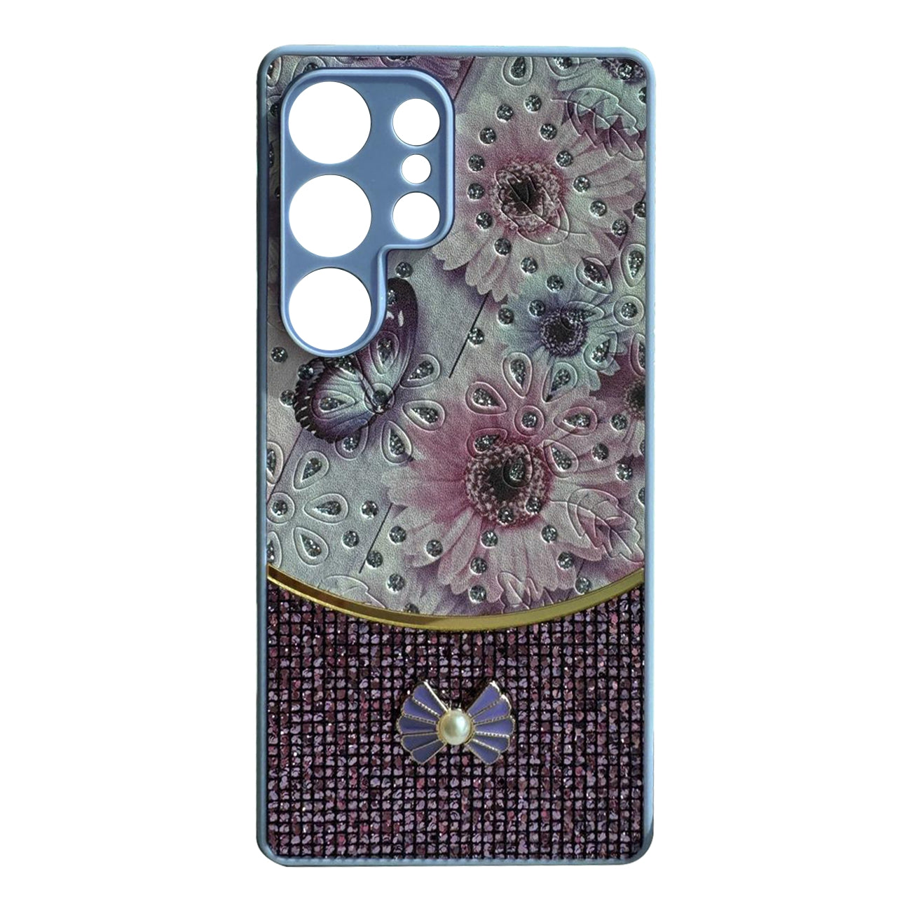 Sparkle Glitter Bling Phone Case in Purple With Colorful Cover For Galaxy S25 Ultra - Premium & Reliable | CELL DEMAND Official