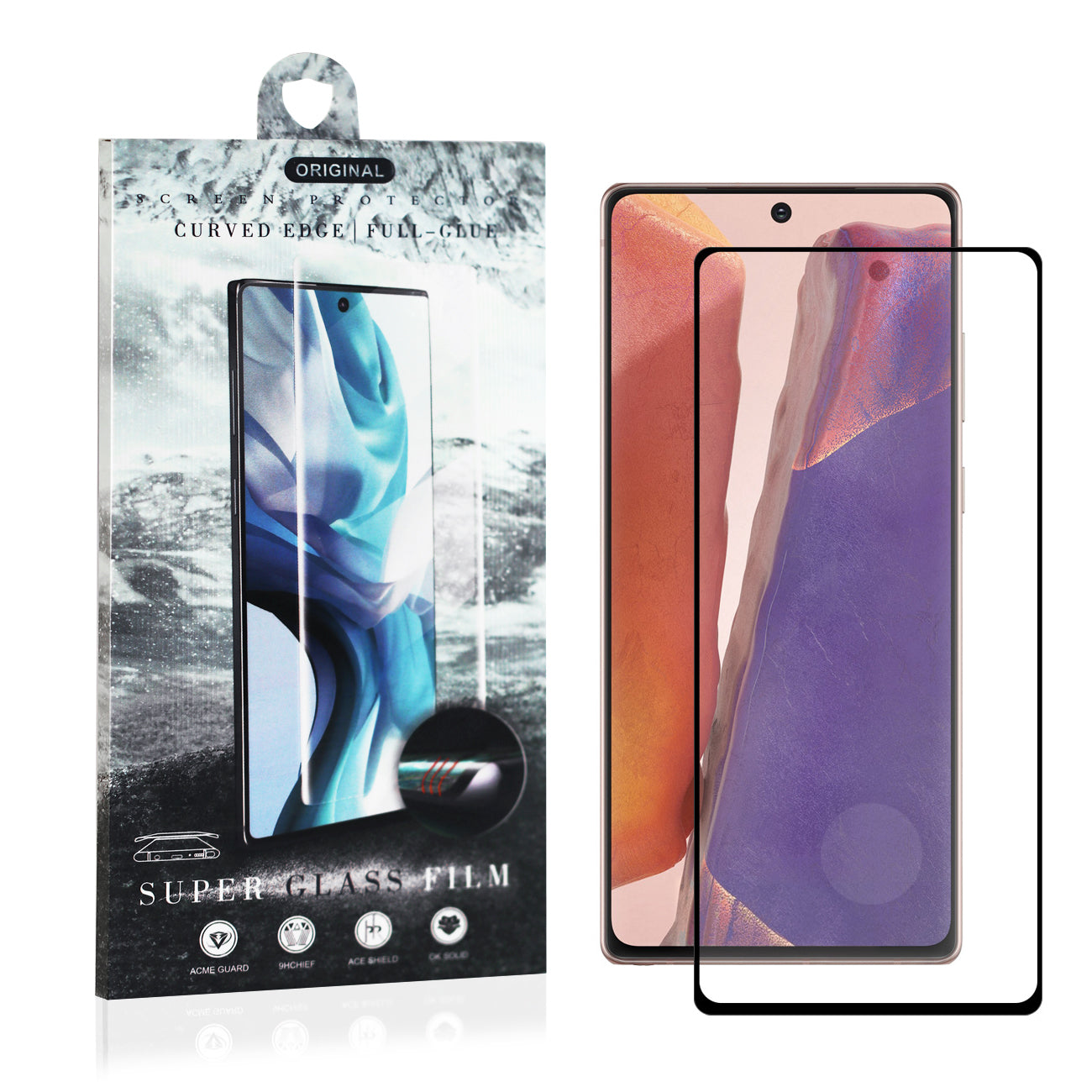 SAMSUNG GALAXY NOTE 20 3D Anti-Fingerprint Super Durable Glass - Crystal Clear & Reliable | CELL DEMAND Official