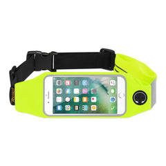 RUNNING SPORT BELT FOR 5.5 INCHES DEVICE WITH TWO POCKETS IN GREEN (5.5x5.5 INCHES)(SWB03-UNI55GR)) - Premium & Reliable | CELL DEMAND Official