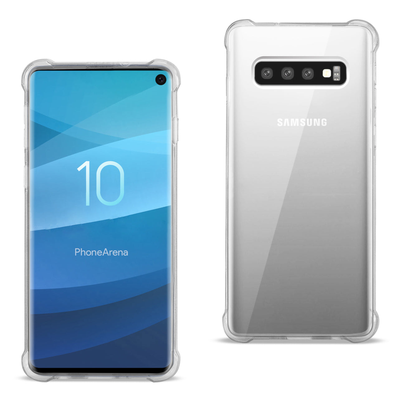 SAMSUNG GALAXY S10 Clear Bumper Case With Air Cushion Protection - Premium & Reliable | CELL DEMAND Official