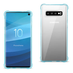 SAMSUNG GALAXY S10 Clear Bumper Case With Air Cushion Protection In Clear Navy - Heavy Duty & Reliable | CELL DEMAND Official