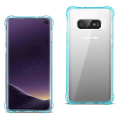 SAMSUNG GALAXY S10 Lite(S10e) Clear Bumper Case With Air Cushion Protection In Clear Navy - Heavy Duty & Reliable | CELL DEMAND Official