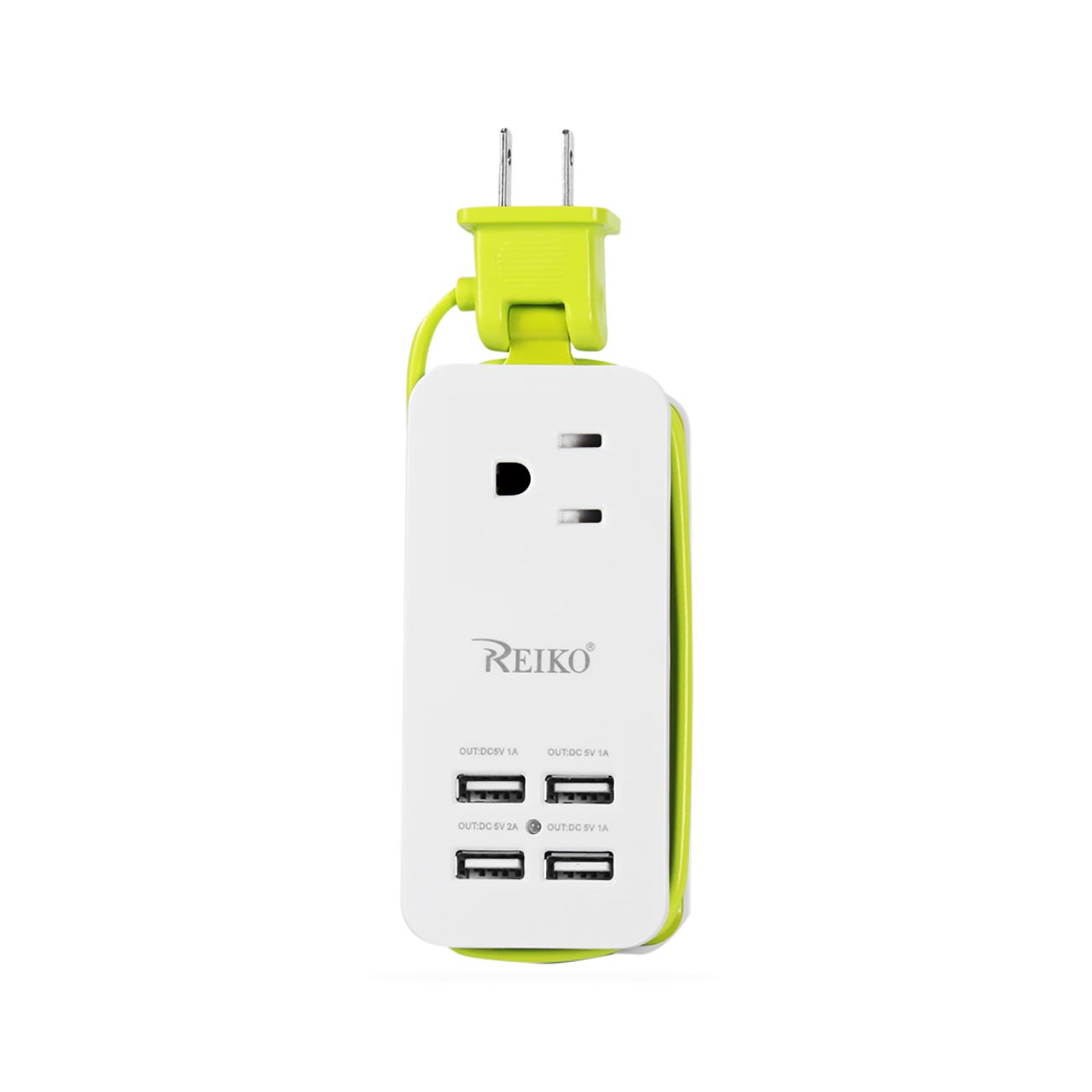 4.1 Amp 4 Usb Home Wall Charging Station In Green - Premium & Reliable | CELL DEMAND Official