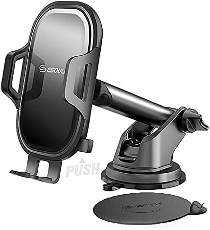 Universal One-Touch Secure Extend Sliding Arm Car Mount Phone Holder Sticky Pad - Durable & Reliable | CELL DEMAND Official