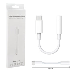 Type-c to 3.5mm Headphone Jack Adapter - Premium & Reliable | CELL DEMAND Official