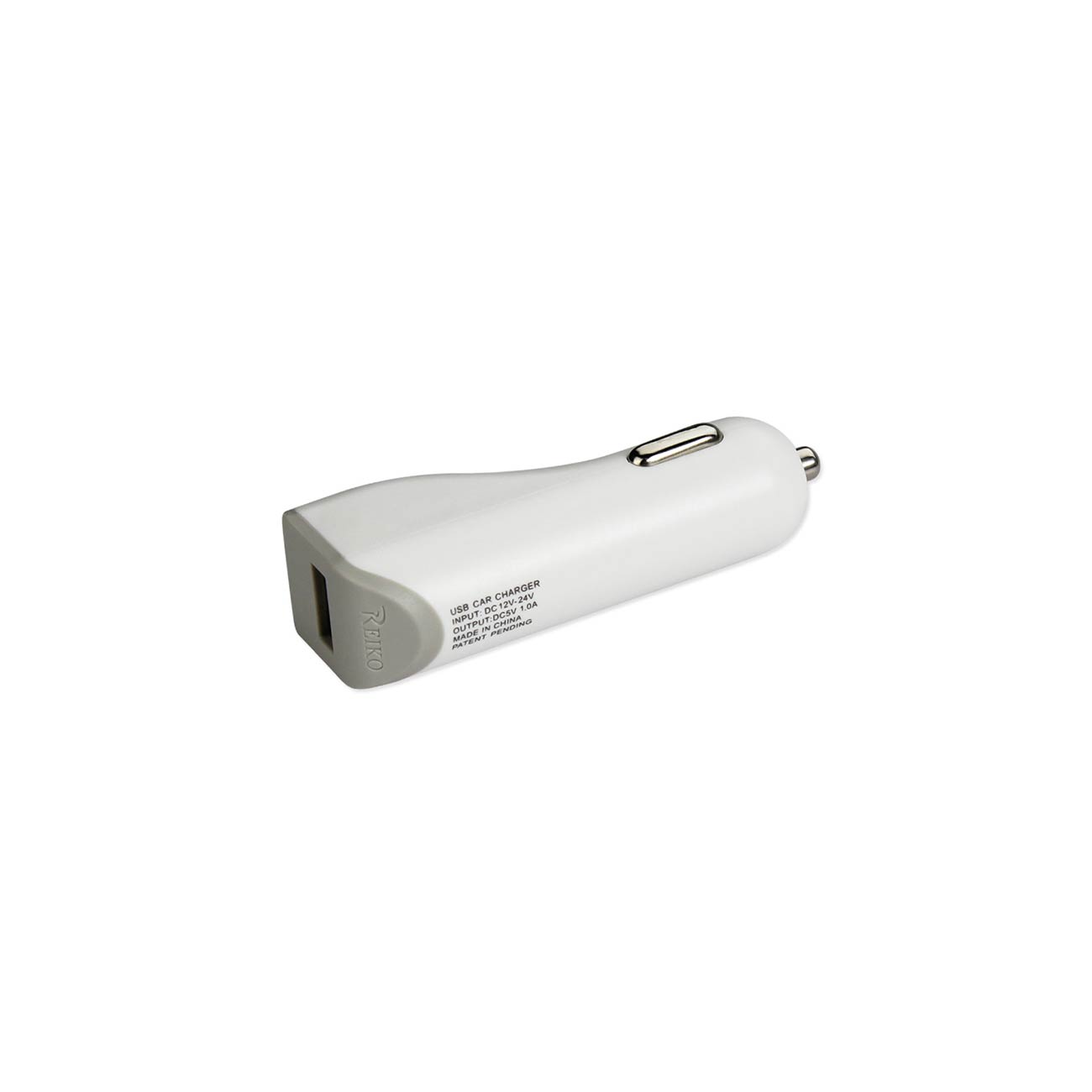 MICRO USB CAR CHARGER WITH DATA USB CABLE IN WHITE - Premium & Reliable | CELL DEMAND Official