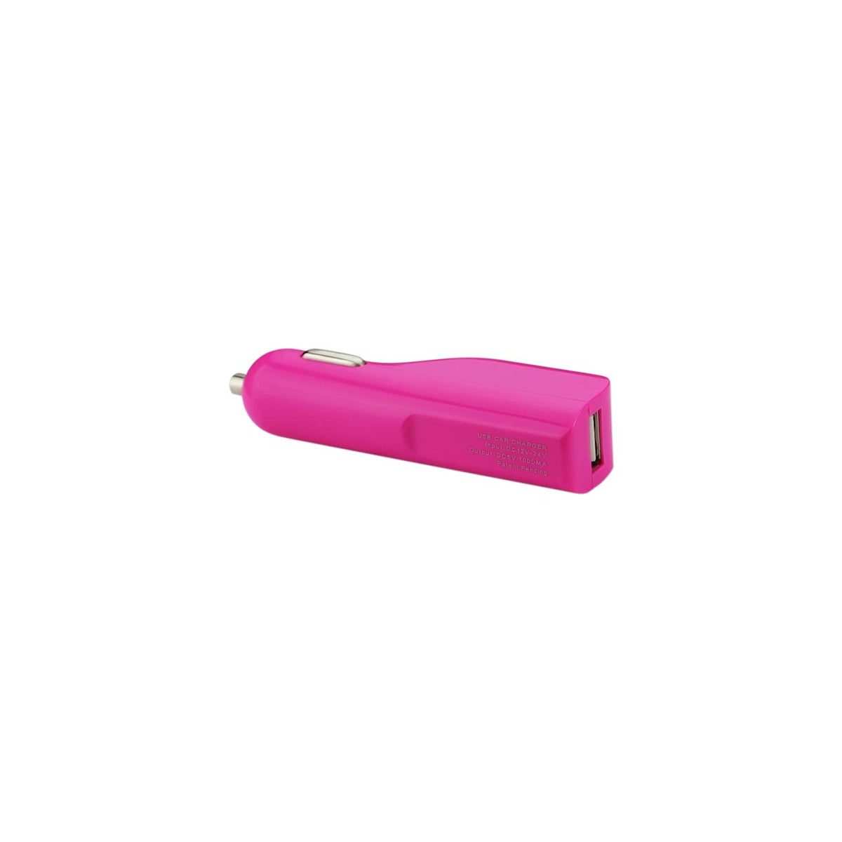 MICRO USB 1 AMP CAR CHARGER IN HOT PINK - Shockproof & Reliable | CELL DEMAND Official