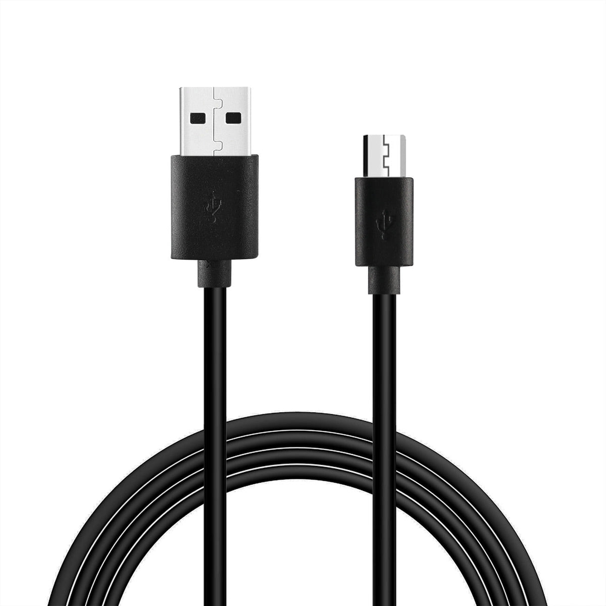 3.3FT PVC Material Micro USB 2.0 Data Cable In Black And Simple Packaging -DC27A-MICROBK - Crystal Clear & Reliable | CELL DEMAND Official