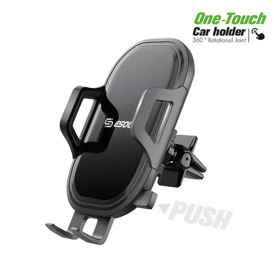 Universal Air Vent Car Mount Phone Holder only one touch to lock and release - Crystal Clear & Reliable | CELL DEMAND Official