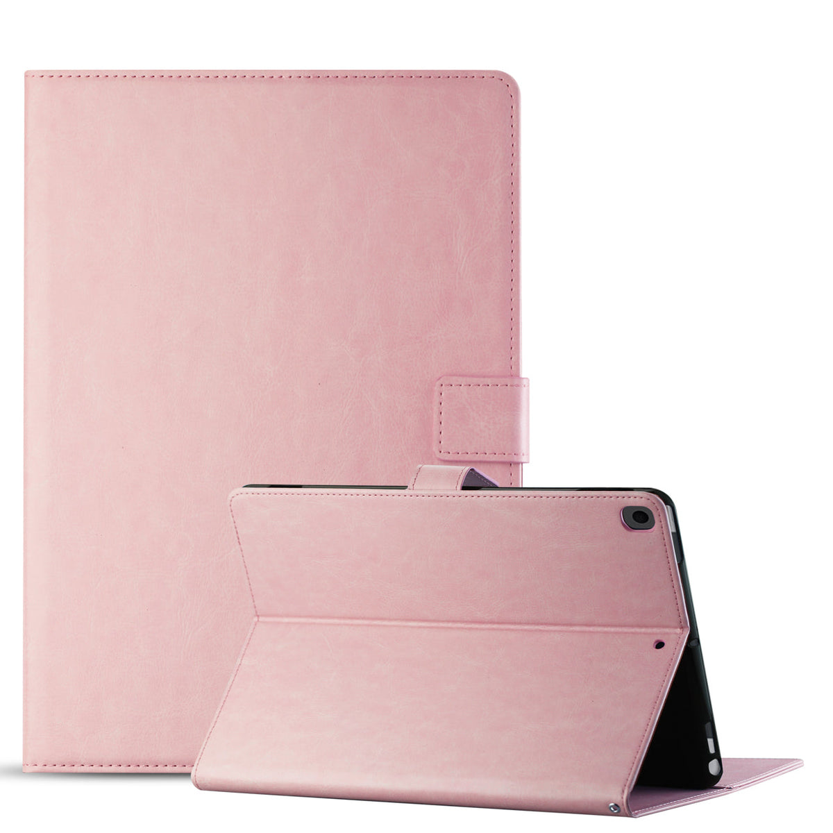 Leather Folio Cover Protective Case for 10.2" iPad 8 2020 or iPad 7 2019 In Pink - Premium & Reliable | CELL DEMAND Official