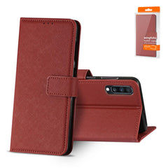 SAMSUNG GALAXY A70 3-In-1 Wallet Case In RED - Durable & Reliable | CELL DEMAND Official