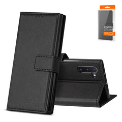 SAMSUNG GALAXY NOTE 10 3-In-1 Wallet Case In BLACK - Ultra-Slim & Reliable | CELL DEMAND Official