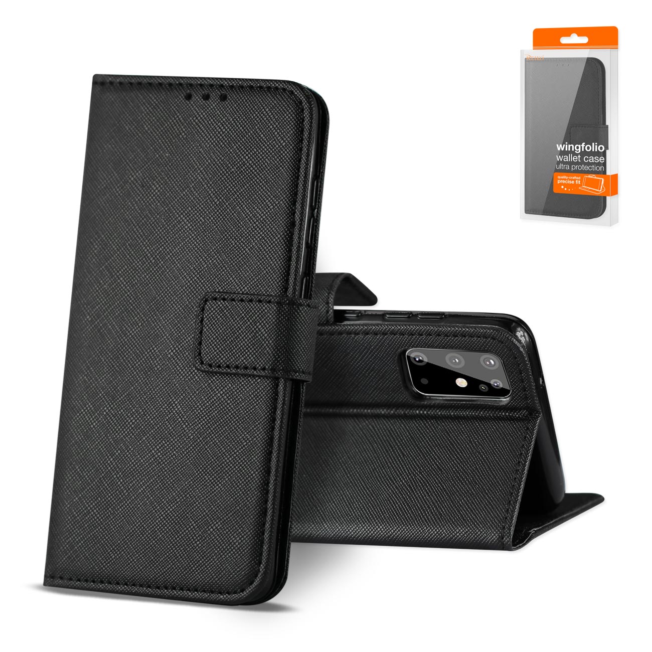 åÊSAMSUNG GALAXY S20 Plus 3-In-1 Wallet Case InåÊBlack - Durable & Reliable | CELL DEMAND Official