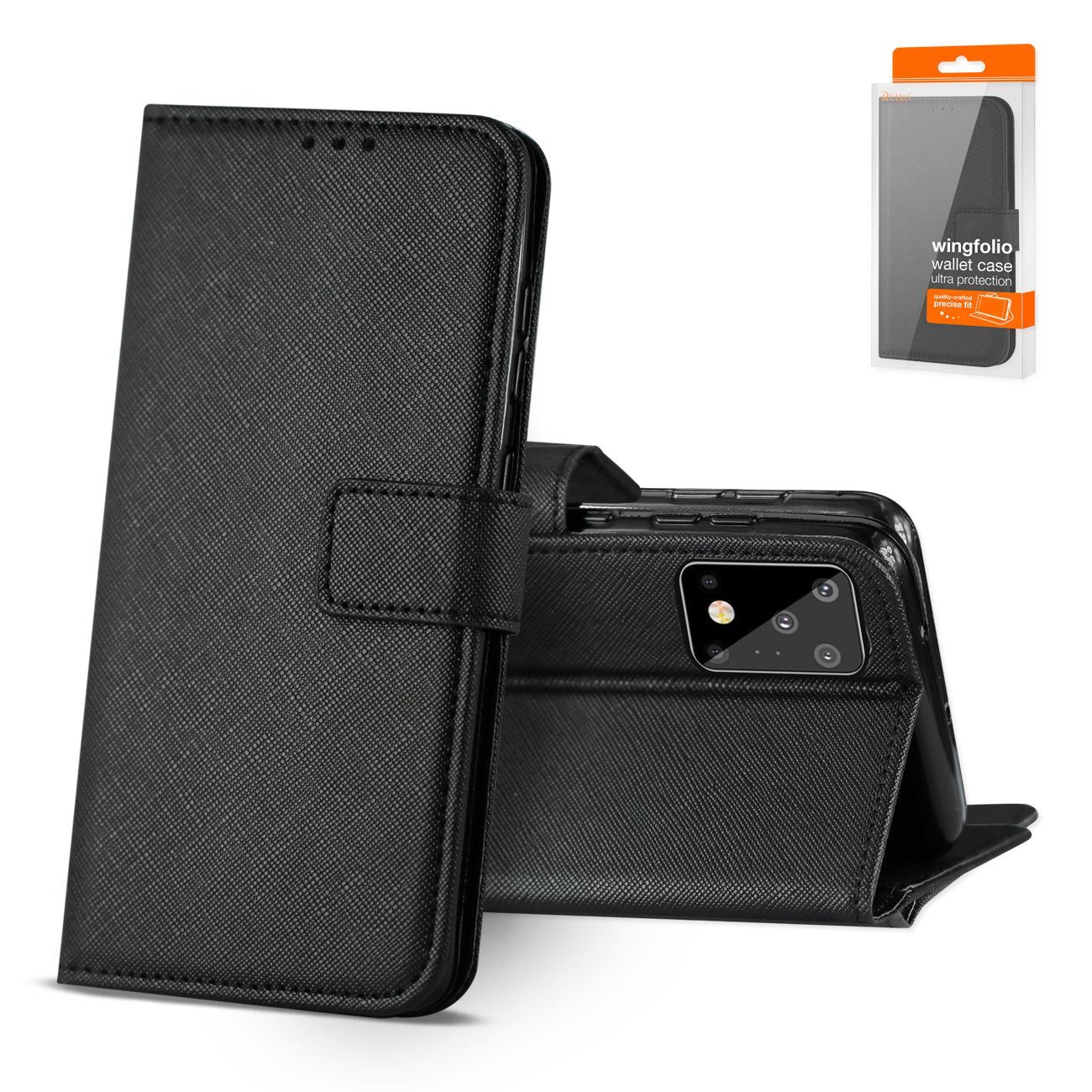 åÊSAMSUNG GALAXY S20 ULTRA 3-In-1 Wallet Case InåÊBlack - Ultra-Slim & Reliable | CELL DEMAND Official