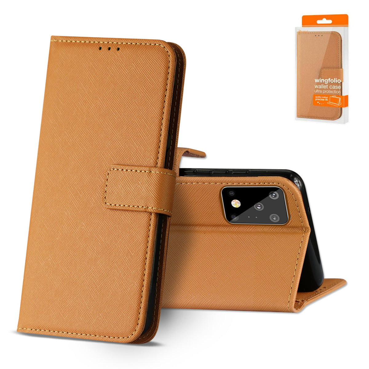 åÊSAMSUNG GALAXY S20 ULTRA 3-In-1 Wallet Case InåÊBrown - Premium & Reliable | CELL DEMAND Official