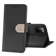 Samsung Galaxy A02S  3-In-1 Wallet Case In Black - Heavy Duty & Reliable | CELL DEMAND Official