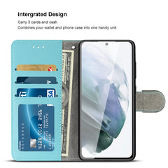 3-In-1 Wallet CaseSAMSUNG GALAXY S21/S30 PLUS In Blue - Shockproof & Reliable | CELL DEMAND Official