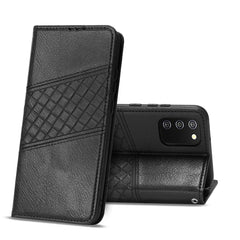 Samsung Galaxy A02S 3-In-1 Wallet Case In Black - Heavy Duty & Reliable | CELL DEMAND Official