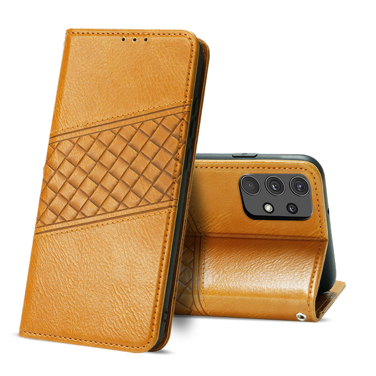 Samsung Galaxy A32/5G 3-In-1 Wallet Case In Brown - Durable & Reliable | CELL DEMAND Official