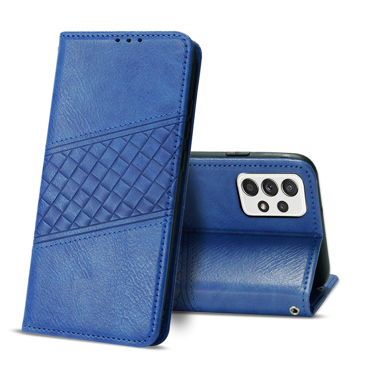 Samsung Galaxy A52/5G 3-In-1 Wallet Case In Blue (FC30-SAMA52-5GBL) - Shockproof & Reliable | CELL DEMAND Official