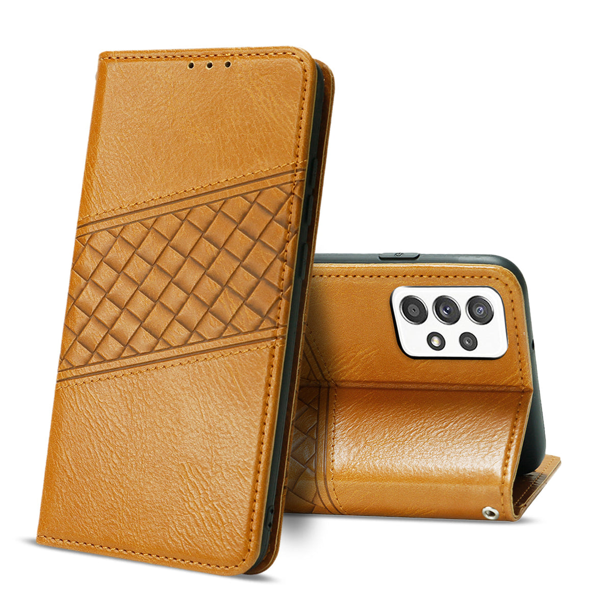 Samsung Galaxy A52/5G 3-In-1 Wallet Case In Brown (FC30-SAMA52-5GBR) - Ultra-Slim & Reliable | CELL DEMAND Official