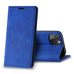 iPhone 13 Mini Compatible Magnetic wallet  Leather phone case For Apple iPhone 13 Mini (Blue) (FC34-IPH13MINIBL) - Ultra-Slim Protection by CELL DEMAND