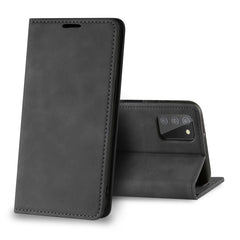 Magnetic wallet  Leather phone case For Samsung Galaxy A02S (Black) (FC34-SAMA02SBK) - Durable & Reliable | CELL DEMAND Official