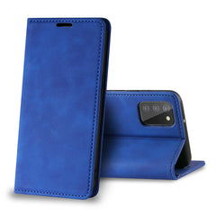 Magnetic wallet  Leather phone case For Samsung Galaxy A02S (Blue) (FC34-SAMA02SBL) - Shockproof & Reliable | CELL DEMAND Official