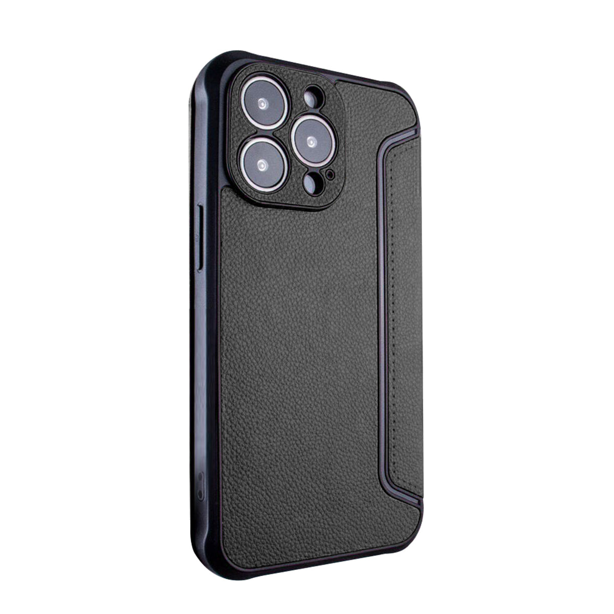iPhone 14  Compatible Magnetic wallet Leather phone case For Apple iPhone 14 In Black (FC36-IPH14BK) - Ultra-Slim Protection by CELL DEMAND