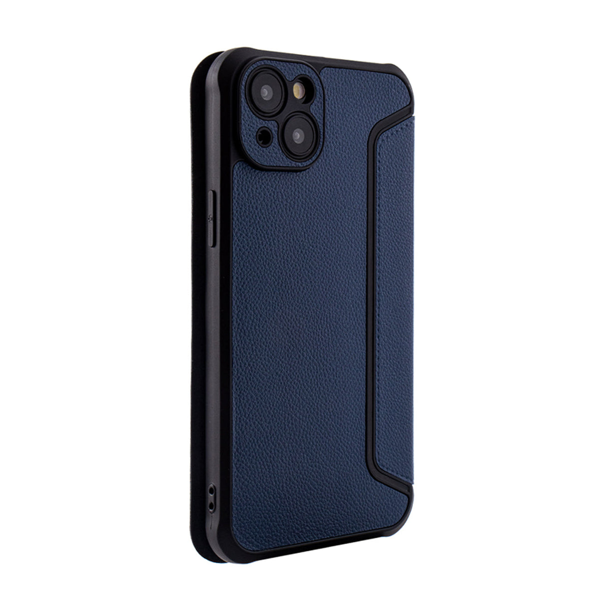iPhone 15 PLUS Compatible Magnetic wallet Leather phone case For Apple iPhone 15 PLUS In Navy (FC36-IPH15PLUSNV) - Crystal Clear Protection by CELL DEMAND