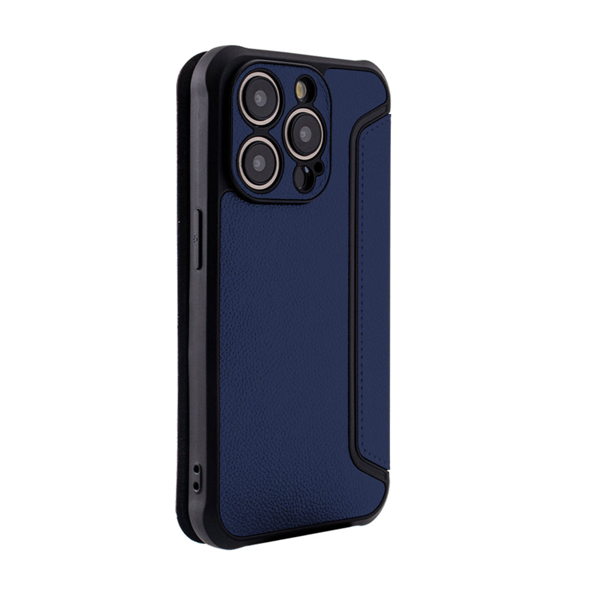 iPhone 15 PRO Compatible Magnetic wallet Leather phone case For Apple iPhone 15 PRO In Navy (FC36-IPH15PRONV) - Ultra-Slim Protection by CELL DEMAND