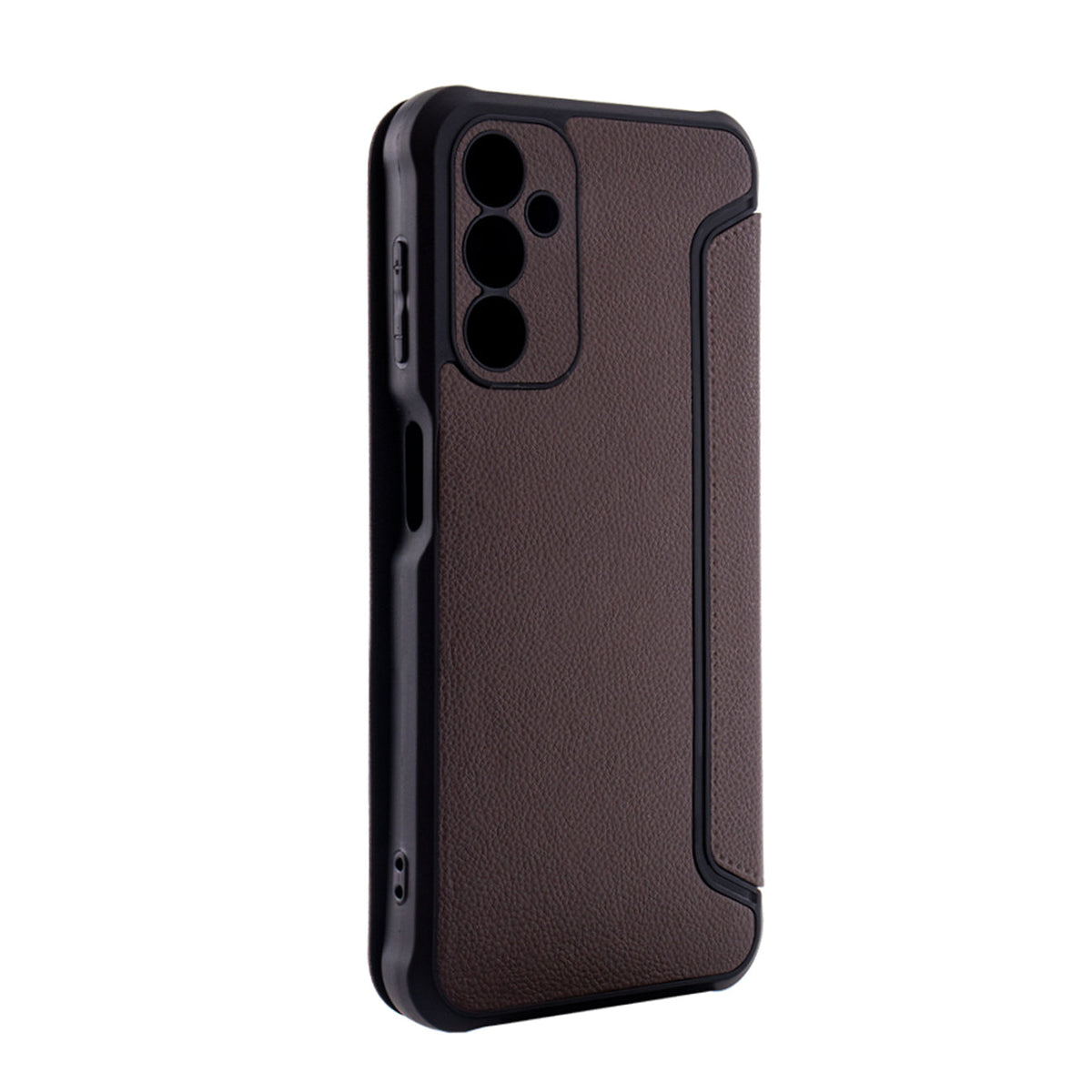 Magnetic wallet Leather phone case For Samsung Galaxy A14 5G In Brown (FC36-SAMA14-5GBR) - Ultra-Slim & Reliable | CELL DEMAND Official